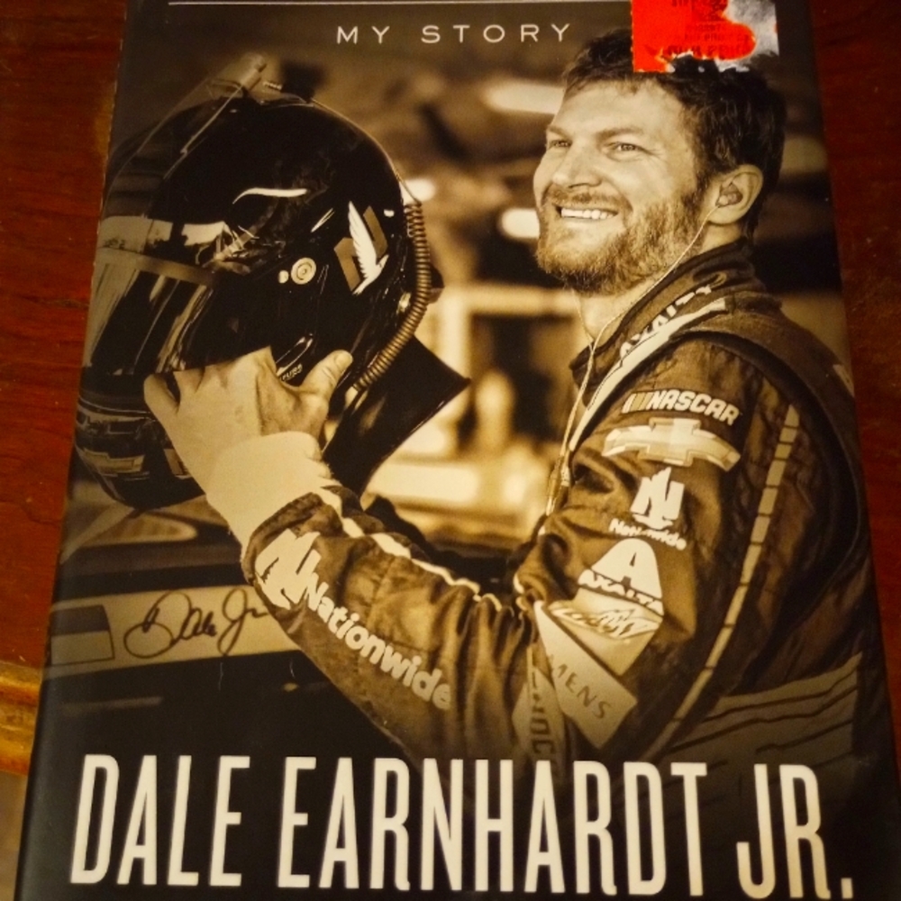 Dale Earnhardt Jr memoir hardcover book